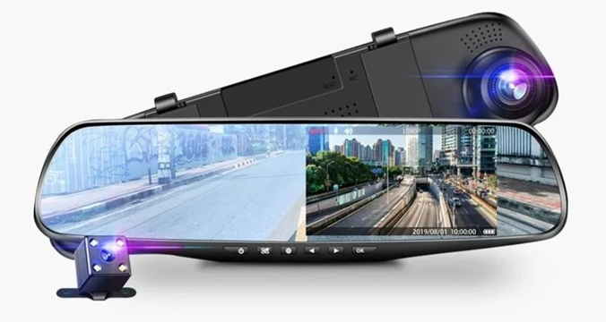 Зеркало-видеорегистратор